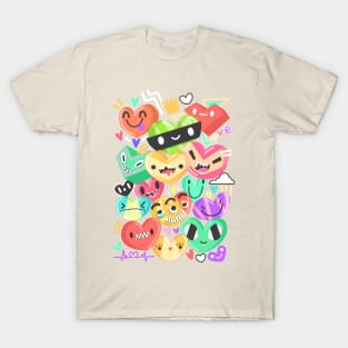 Heart Doodle LOVE T-Shirt